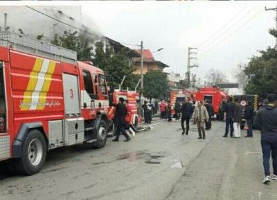 خبرنگاران آتش سوزی در بابل 12 مصدوم بر جای گذاشت