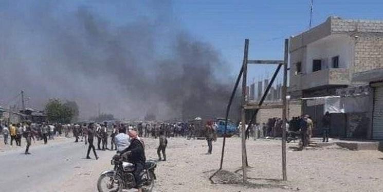 انفجار خودروی بمب گذاری شده در شمال شرق سوریه انفجار خودروی بمب گذاری شده در شمال شرق سوریه